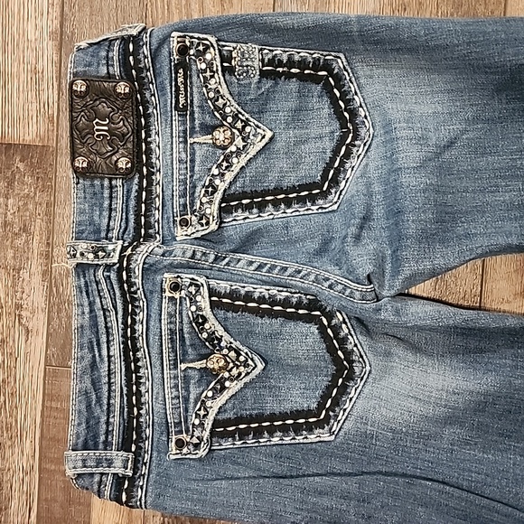 Wm Miss Me JE5014T44L straight leg jean size 29W x 33 I - Picture 7 of 9